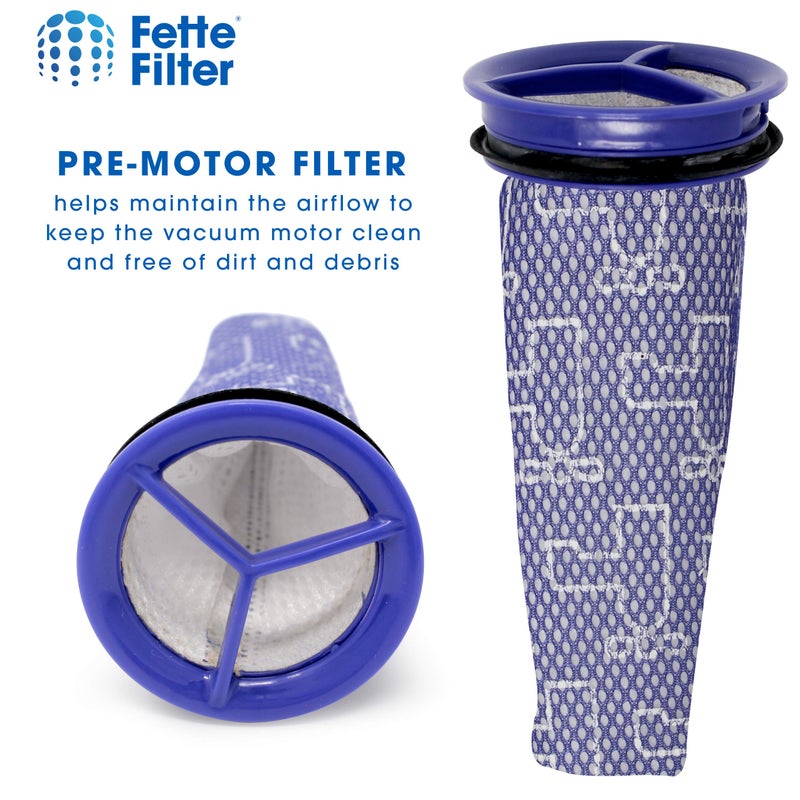 Fette Filter Vacuum Filter Set Compatible with Dyson Ball Models - Up to Two Reusable Filters per Pack - Image 3